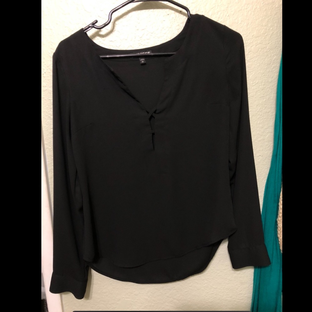 Express XS portfino shirt Black